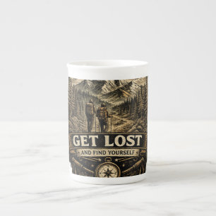 Taza De Porcelana Pierde y Encuentra a Ti Mismo