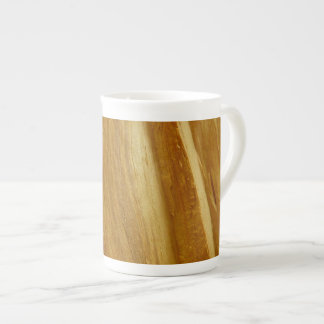 Taza De Porcelana Pine Wood II Faux Wooden Textura
