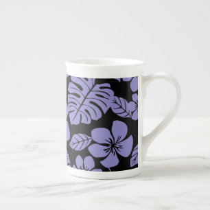 TAZA DE PORCELANA PINK BIKINI (NEGRO/LAVENDERO)