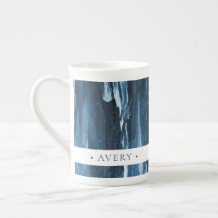 Taza De Porcelana Pintura abstracta moderna personalizada
