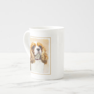 Taza De Porcelana Pintura original de Cavalier King Charles Spaniel