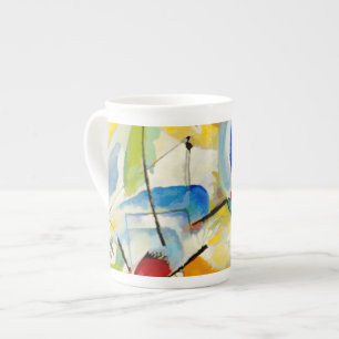 Taza De Porcelana PixDezines Kandinsky 1913 Batalla Naval Improv 31