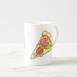 Taza De Porcelana Pizza