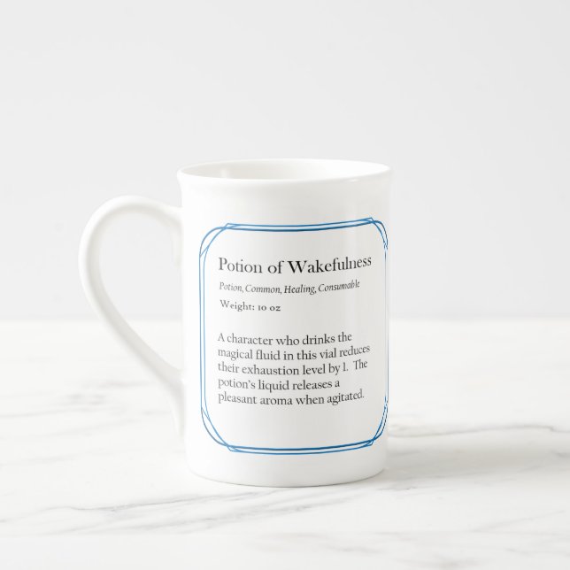 Taza De Porcelana Poción de Wakeilim 10 oz mug (Izquierda)