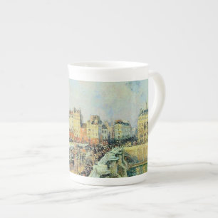 Taza De Porcelana Pont Neuf, Tarde, Sunlight Camille Pissarro