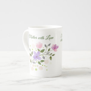 Taza De Porcelana Por una madre especial