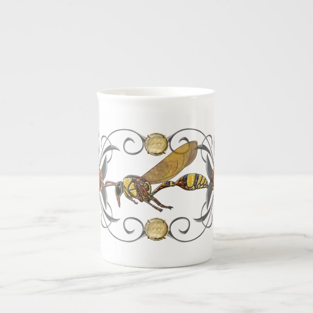 Taza De Porcelana Potter Wasp (Frente)