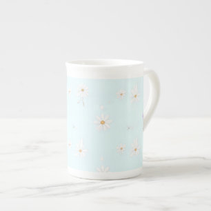 Taza De Porcelana Prado Soñador de Menta