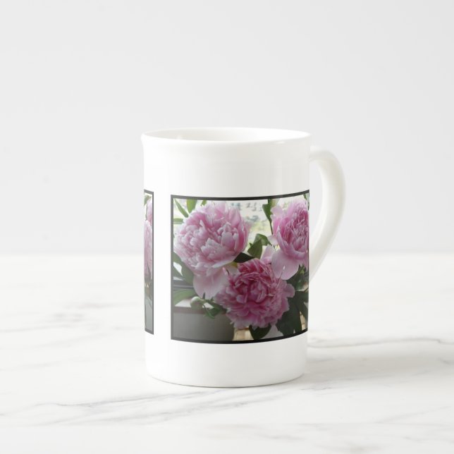 Taza De Porcelana Preciosos pueblos rosados (Derecha)