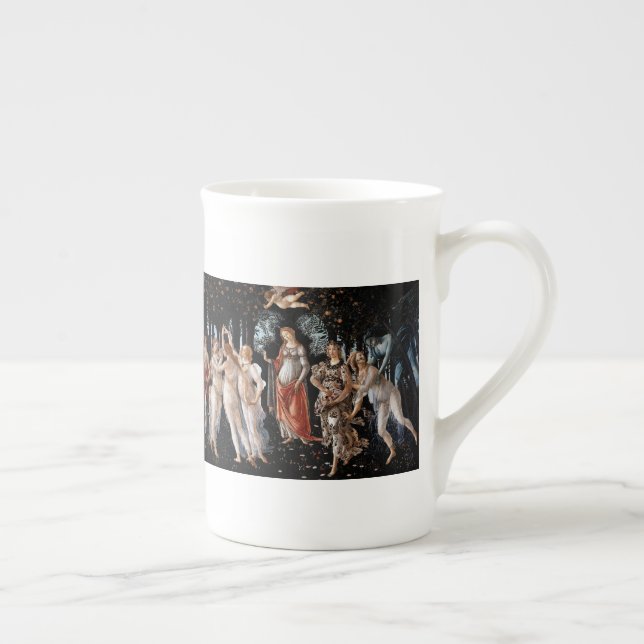Taza De Porcelana Primavera Botticelli (Derecha)