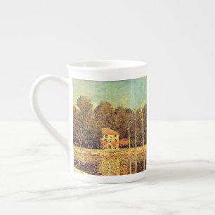 Taza De Porcelana Puente de Argenteuil Claude Monet
