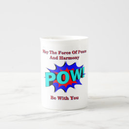 Taza De Porcelana ¡PUM! Mug Especialidad De Paz Y Armonía