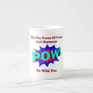 Taza De Porcelana ¡PUM! Mug Especialidad De Paz Y Armonía