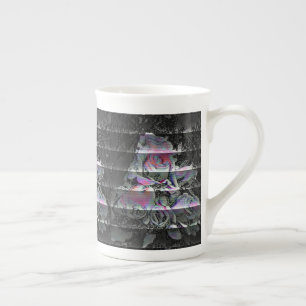 Taza De Porcelana Ramo Techno   