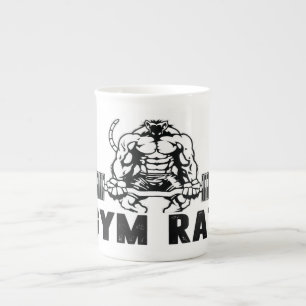 Taza De Porcelana Rato de gimnasio