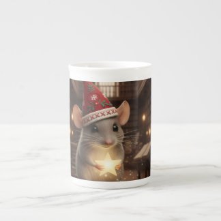 Taza De Porcelana Ratón mágico de hongos de China
