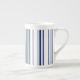 Taza De Porcelana Rayas modernas de moda