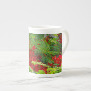 Taza De Porcelana Real Poinciana