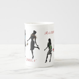 TAZA DE PORCELANA RECOPILACIÓN DE REINAS COMERCIALES