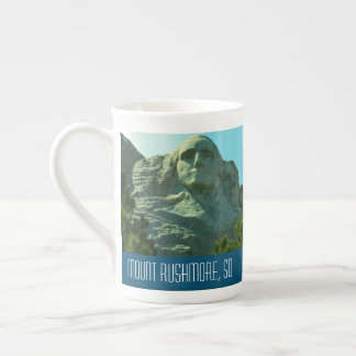 Taza De Porcelana Recuerdo de fotos de Mount Rushmore 