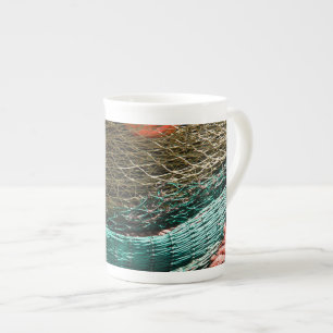 Taza De Porcelana Redes de pesca