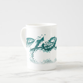 Taza De Porcelana Reflexión de Pisces