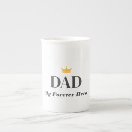 Taza De Porcelana Regalo con nombre personalizado para papá 