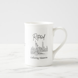 Taza De Porcelana Regalo de Jubilación para Viajeros