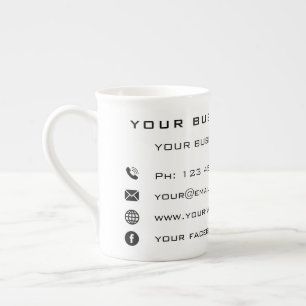Taza De Porcelana Regalo de peluche personalizado promocional de tu 