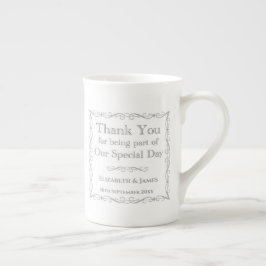 Taza De Porcelana Regalo para Bodas