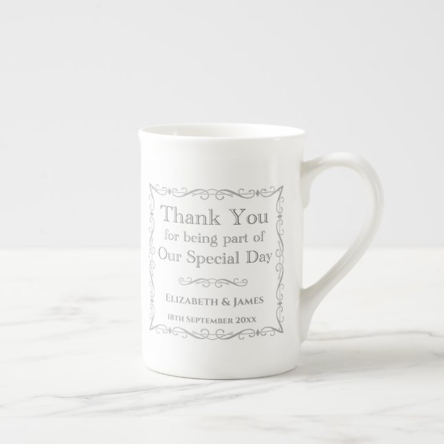 Taza De Porcelana Regalo para Bodas (Derecha)