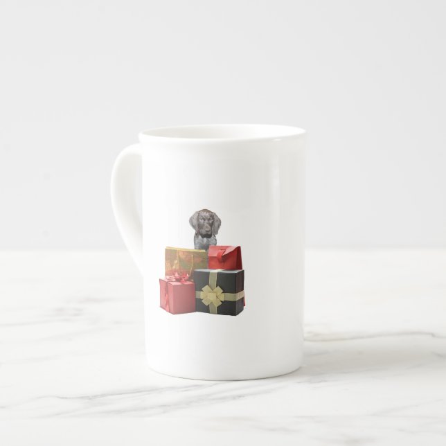 Taza De Porcelana Regalos de Navidades punteros (Izquierda)