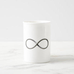 Taza De Porcelana Regalos del friki del símbolo el del infinito