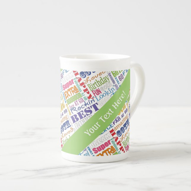 Taza De Porcelana Regalos Únicos Y Especiales De Fiesta De Cumpleaño (Derecha)