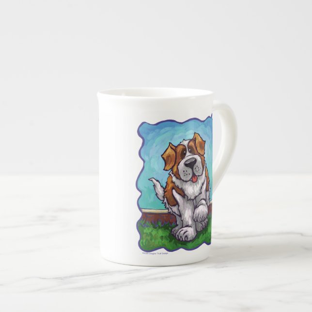 Taza De Porcelana Regalos y accesorios de St. Bernard (Derecha)