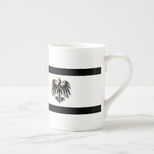 Taza De Porcelana Reino de Preussen estandarte de nacional