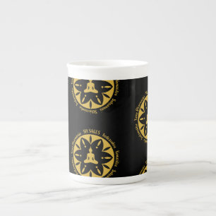 Taza De Porcelana Religión budista de Samara de seis saltos