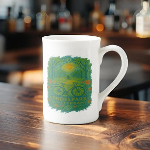 Taza De Porcelana Resplandor matutino en el Vondelpark