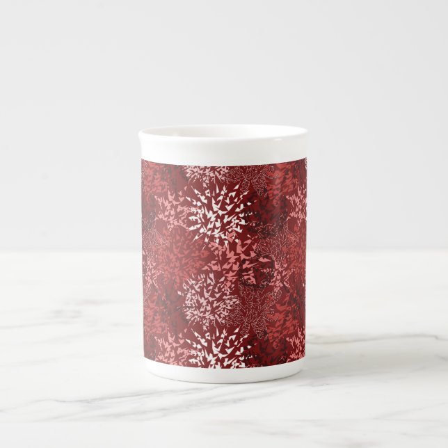 Taza De Porcelana Resumen moderno (Frente)