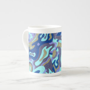 Taza De Porcelana Resumen original "Deep is the Ocean"