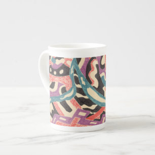 Taza De Porcelana Resumen original "salvaje"