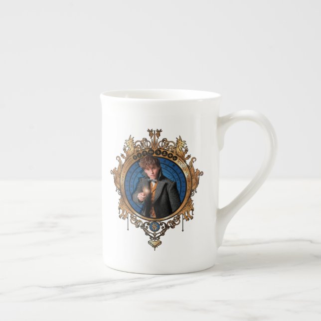 Taza De Porcelana Retrato NEWT SCAMANDER™ (Derecha)