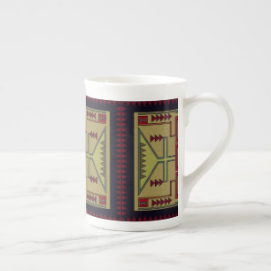 Taza De Porcelana Retro del Suroeste