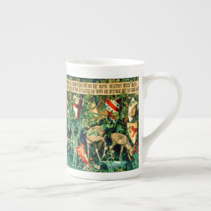 Taza De Porcelana Rey Medieval Arthur William Morris