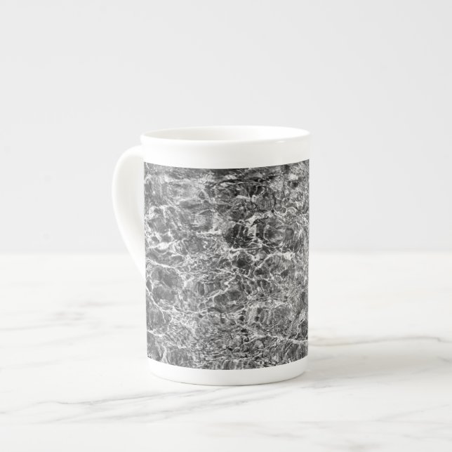 Taza De Porcelana Ripples del agua del río (Izquierda)