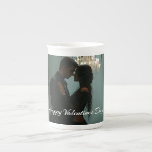 Taza De Porcelana Romance en la Rose Hall para el Día de San Valentí
