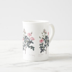 Taza De Porcelana Rosa Rosa Pomífera Redoute