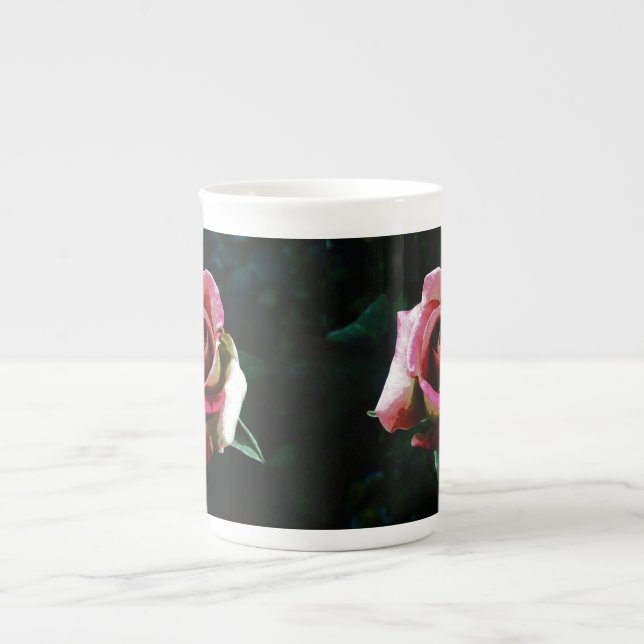 Taza De Porcelana rose  (Frente)