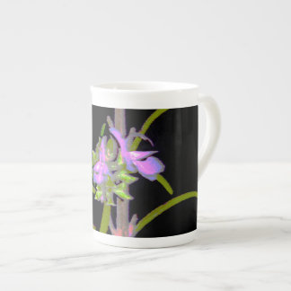 Taza De Porcelana Rosemario en flor