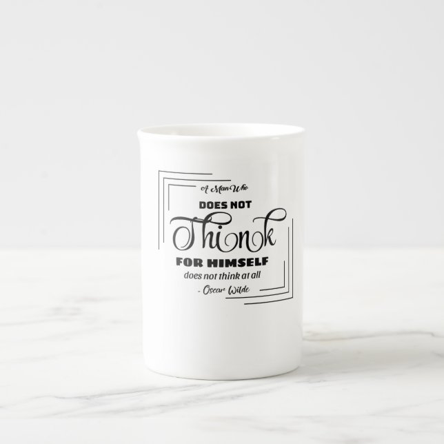 Taza De Porcelana Sage Sayings Stein (Frente)